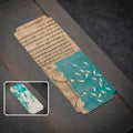 Waterproof Chinese art tea mat with Flying Cranes design