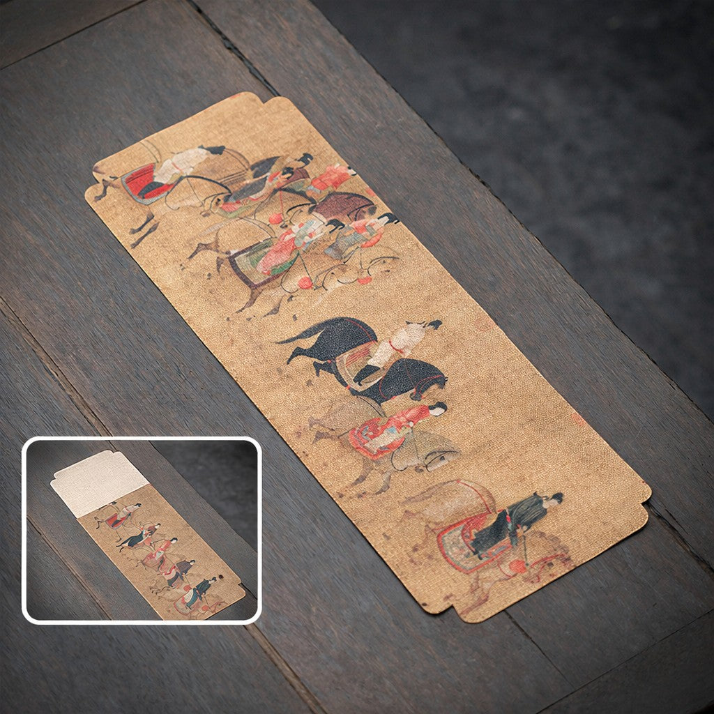 Waterproof Chinese art tea mat with Tang Dynasty Ladies design